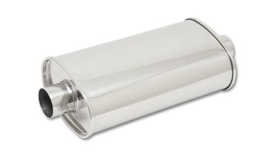 Vibrant StreetPower Oval Muff 5in x 9in x 15in long body 2.75in in I.D. x 2.75in