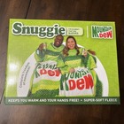  Mountain Dew Snuggie Super-Soft Fleece Blanket With Sleeves 71"x54" 