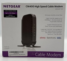 Netgear CM400 High Speed Cable Modem DOCSIS 3.0   New Open Box