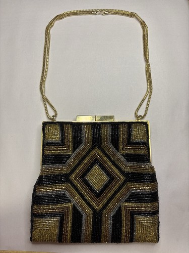 Vintage Beaded Evening Bag #4914 - Picture 2 of 8
