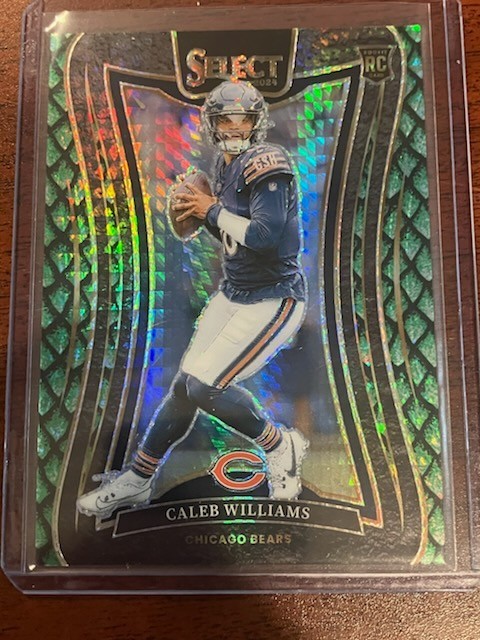 2024 Panini Select - Suite Level Caleb Williams #378 Dragon Scale Prizm /81 (RC)