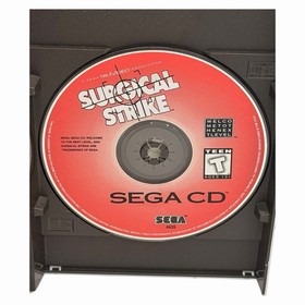 Surgical Strike (Sega CD, 1995) Authentic Complete w/ Manual + Reg Card Tested
