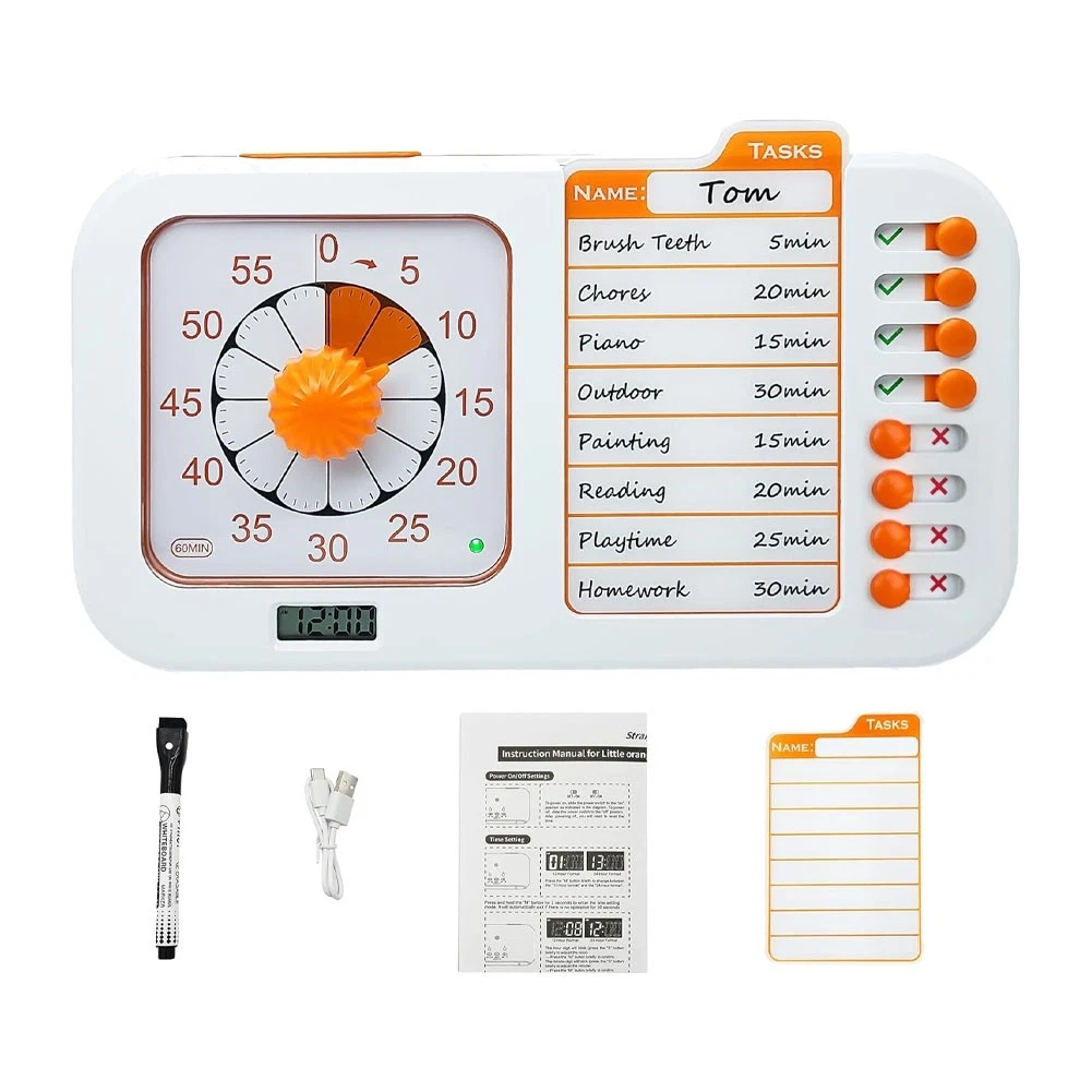 Task Timer, ADHD Timer for Kids, Students and Adults. with to-do 9439
Opens in a new window or tab