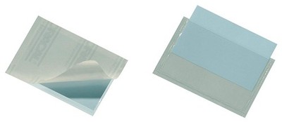 DURABLE Selbstklebetaschen POCKETFIX (B)90 x (H)57 mm transparent 10 Stück