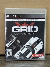 GRID Autosport Limited Black Edition PS3 Complete CIB