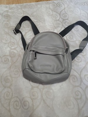 Marc Jacobs Varsity Pack Leather Backpack Purse Multi Pocket Adjustable Straps