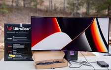 LG UltraGear 45" Curved Monitor 45GS96QB  3440 x 1440, 240Hz  Retail 1,699