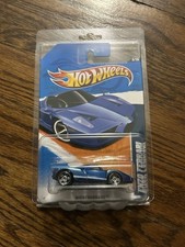 Hot Wheels 2011 Nightburnerz Ferrari Enzo Blue w/ Protector *RARE*