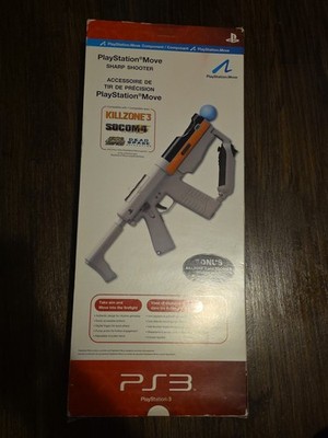 Brand New Official Sony PlayStation 3 PS3 Move Sharp Shooter Gun Controller