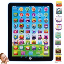 Kids Learning Pad with Words Numbers Alphabets Music English for Boys Girls