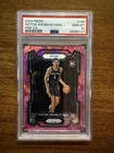 2023-24 PANINI PRIZM #135 - VICTOR WEMBANYAMA ROOKIE CARD PINK ICE - GEM PSA 10