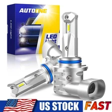 AUTOONE Combo 2 9006 hb4 LED Headlight Bulbs High Low Beam Super White 40000LM