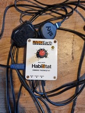 Habistat Dimming Thermostat with Night Time Drop Capability for Reptiles
