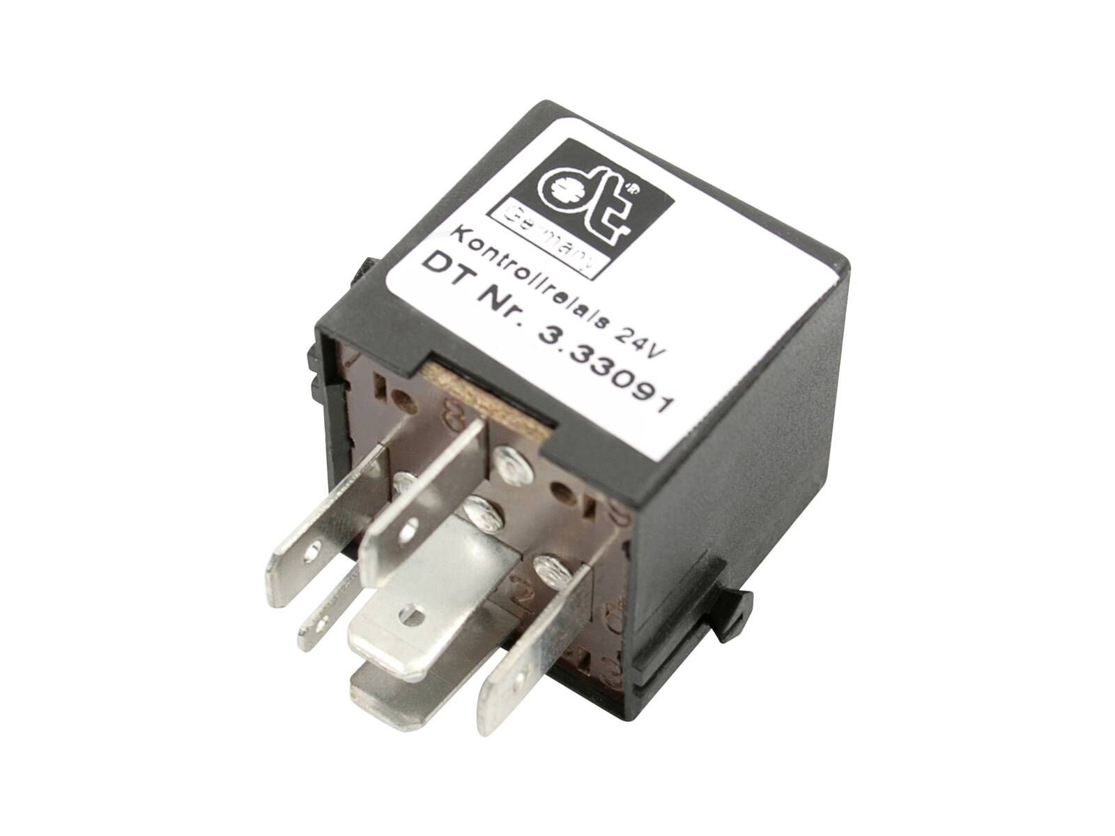 Relais DT Spare Parts 3.33091 de 24 V pour circuit électrique de camion