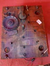 GOOD LOOKING WOOD WORKS WEIGHT CLOCK MOVEMNNT # 69 ( NEW LOW PRICE )