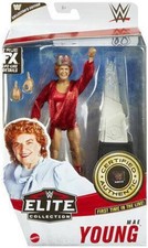Mattel WWE Elite Collection MAE YOUNG Wrestling Action Figure Collectors Edition