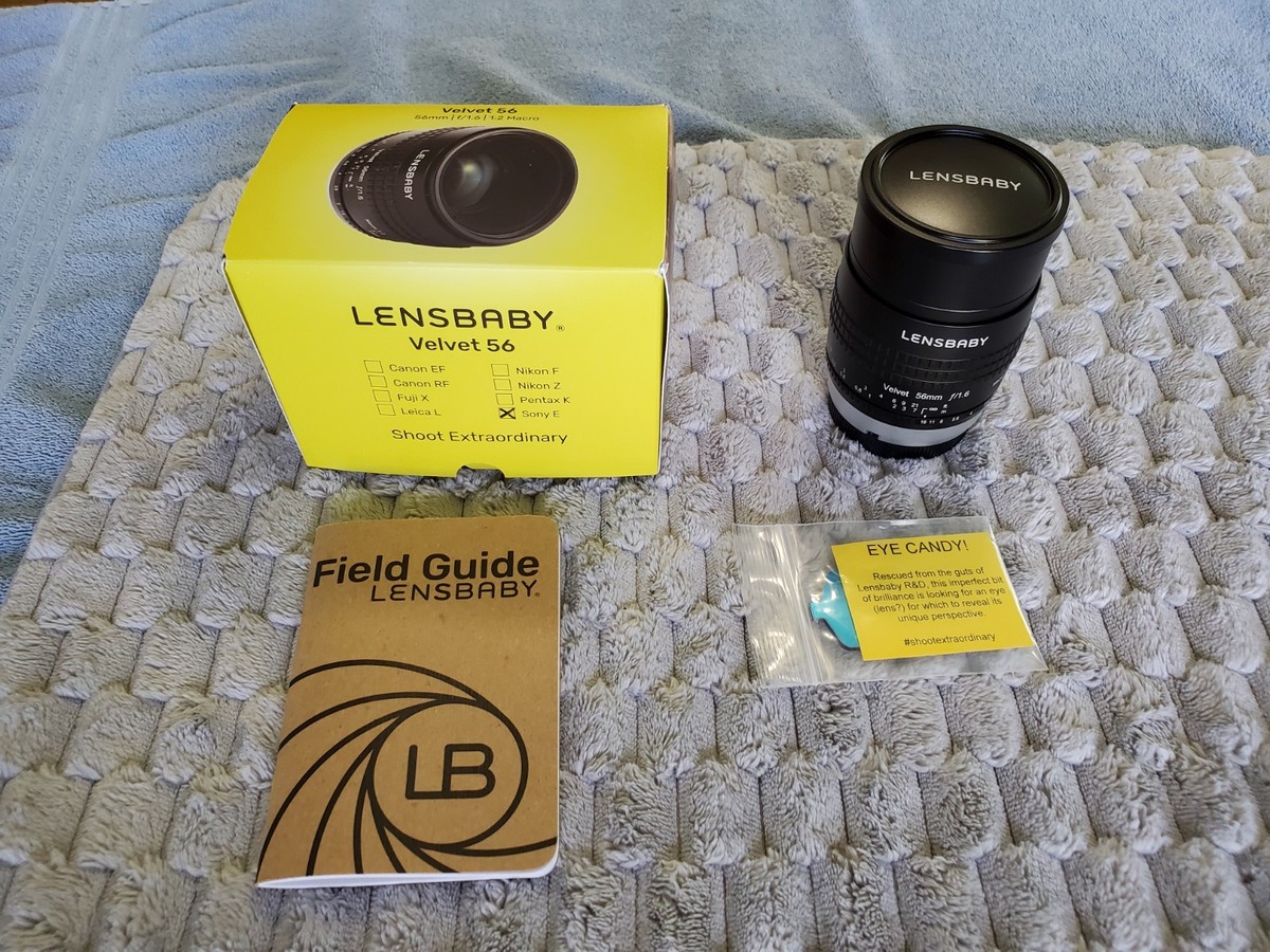 Lensbaby Velvet 56 56mm f1.6 Macro Sony E mount | eBay