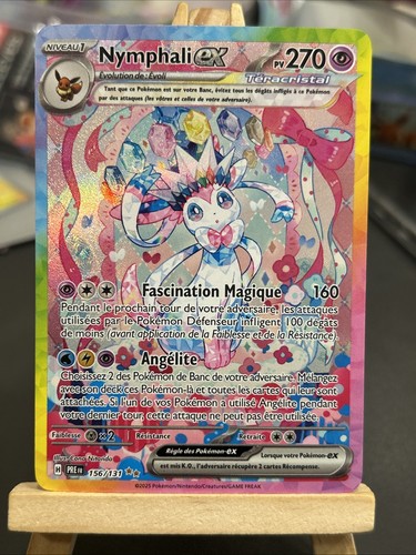 Carte Pokémon - Nymphali ex Alt 156/131 - Évolutions Prismatiques ...
