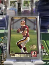 2001 Topps Football Sage Rosenfels Rookie Card #348 . rookie card picture