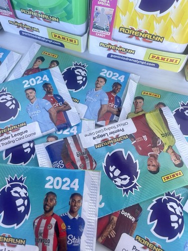 Panini Premier League 2023/24 Adrenalyn XL BUNDLE X50 SEALED PACKS TINS + LIM ED - Picture 9 of 24
