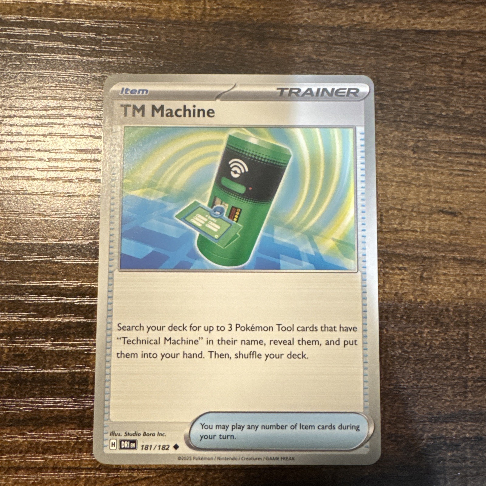 TM Machine 181/182(Destined Rivals) Uncommon Pokemon 1x