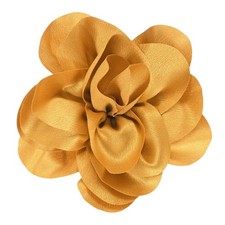 Rose Flower Brooches and Pins for Women, 5.5 Inch Lapel Pins Dainty Satin Fab...