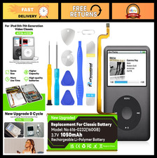 1050mAh Long-Lasting Battery Replacement for iPod Classic 5th-7th Gen  Tools