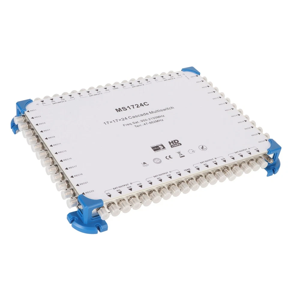 17x17x24 Cascade Multischalter Profi Plug and Play Mehrkanal Satell AP9 - Bild 4 von 4