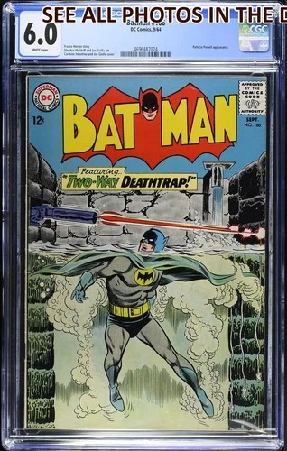 Batman #166 DC Comics CGC 6.0 Graded SEPT 1964 (HG)