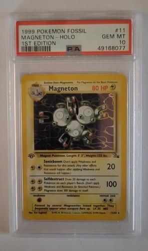 Magneton (1st Edition) graded PSA 10 for sale on eBay