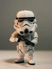Star Wars Stormtrooper White Vinyl Figure Collectible