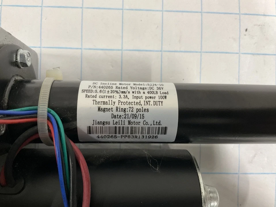 Nordictrack Proform NTL17122.2 (solo motor inclinado) 6109298 SJJ4-10 Foto 2 de 3