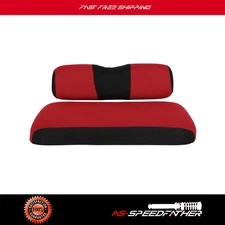 New Red Golf Cart Front Cushion Mesh Seat Cover For EZGO RXV