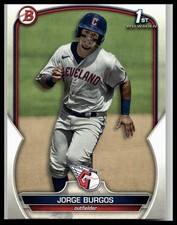 2023 Bowman #BP-98 Jorge Burgos 1st Bowman Cleveland Guardians