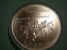 At Melt Price 1.45 oz Silver content Canada Olympic Ten Dollars Coin