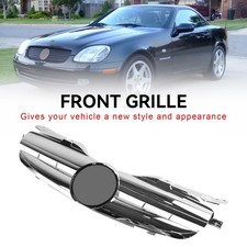 Front Bumper Grille Fit Mercedes Benz Slk-class R170 Slk200 Slk230 Slk320 