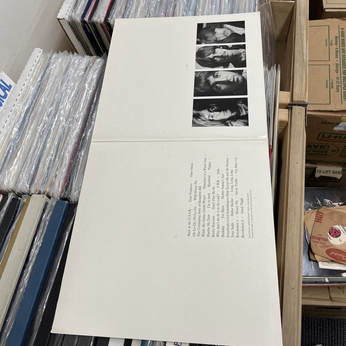 The Beatles ホワイトアルバム ドイツ盤 1C 192-04 173 レア 美品 ステレオ ドイツ盤】ビートルズ / THE BEATLES/ WHITE