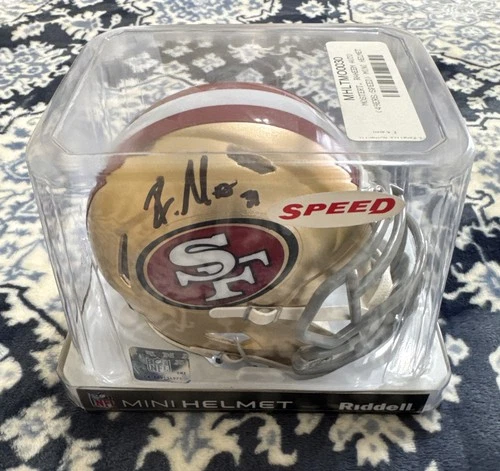 Raheem Mostert Signed Autographed San Francisco 49ers Mini Helmet Fanatics