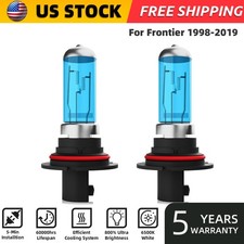 For Nissan Frontier 1998-2019 9007 Halogen Headlight Bulbs High/Low Beam Bright