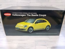 Kyosho 1/18 The Beetle Mini Car Yellow NIP Collectible Display Model
