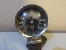 Vintage Aqua Meter 0 - 55 Mph Boat Speedometer Untested As Is Vintage Aqua Meter 0 - 55 Mph Boat Speedometer Untested As Is