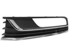 GITTER GRILL STOßSTANGE VORNE LINKS VW PASSAT 2010-2014 MIT NEBEL +2 CHROMLEISTE