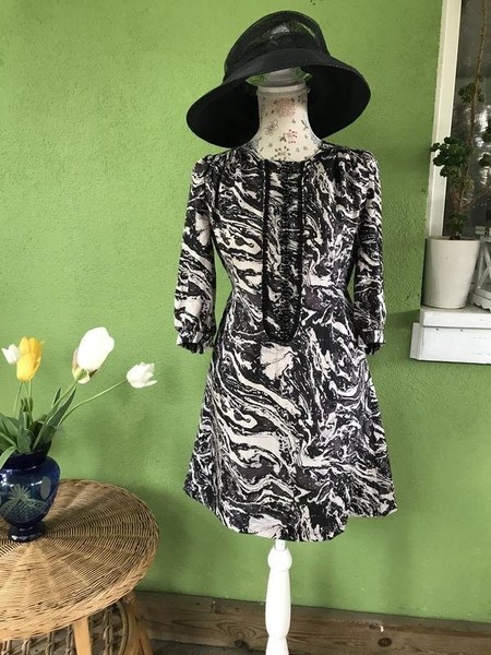 Women By Malene Birger Dress Black Silk 36 #6FF7