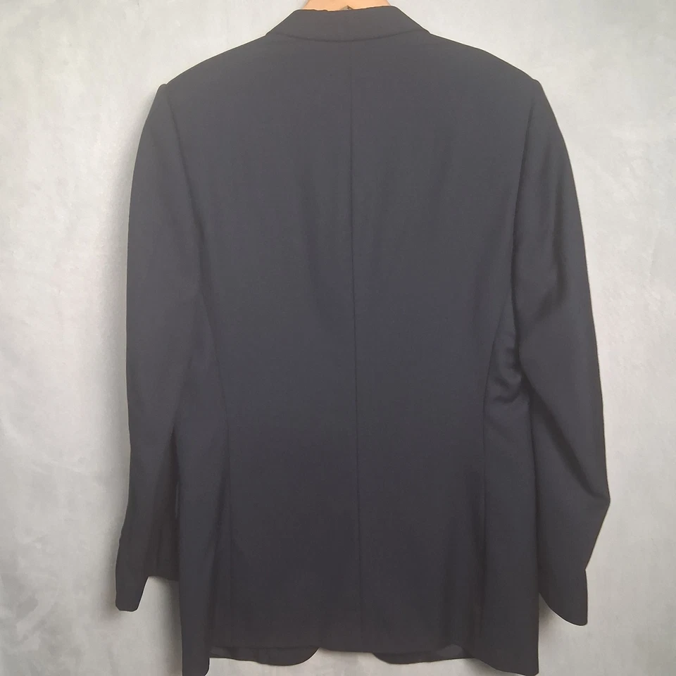 Blazer Missoni Tejido Hombre Lana 3 Botones Azul Marino Bolsillos Italia Talla 52 Leer Foto 2 de 4