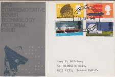 FDC 1966 British Technology Phosphor Post Office Cover London Postmark