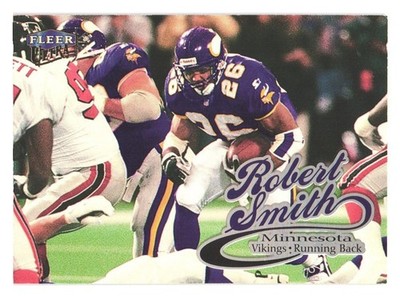 1999 Fleer Ultra NFL Football Minnesota Vikings Robert Smith