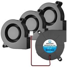 50Mm 5015 Blower Fan 12V, 3D Printer 12 Volt Fans Blower Turbine Turbo Hydraulic