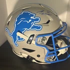 SAM LAPORTA SIGNED DETROIT LIONS F/S  #87 SPEEDFLEX HELMET BECKETT