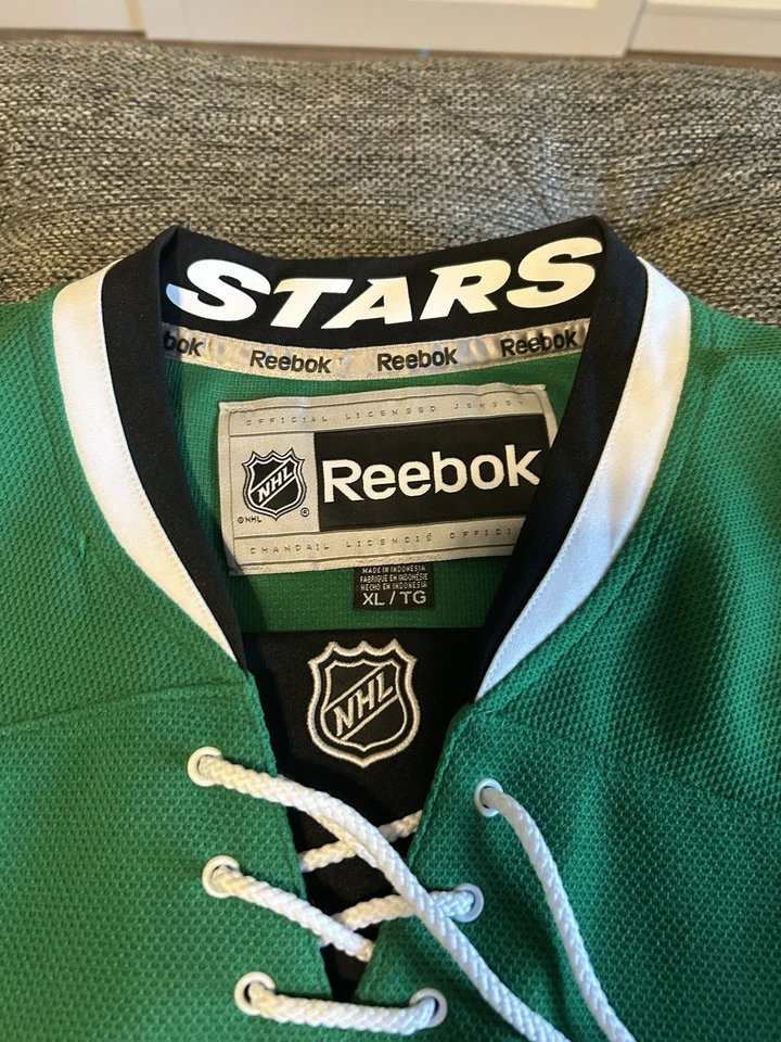 NHL Dallas Stars John Klingberg #3 Home Jersey XL Authentic Reebok Hockey - Image 3 of 3
