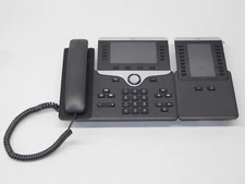 Cisco CP-8861 VoIP Business Color Display Desk UC Phone + CP-BEKEM Key Expansion